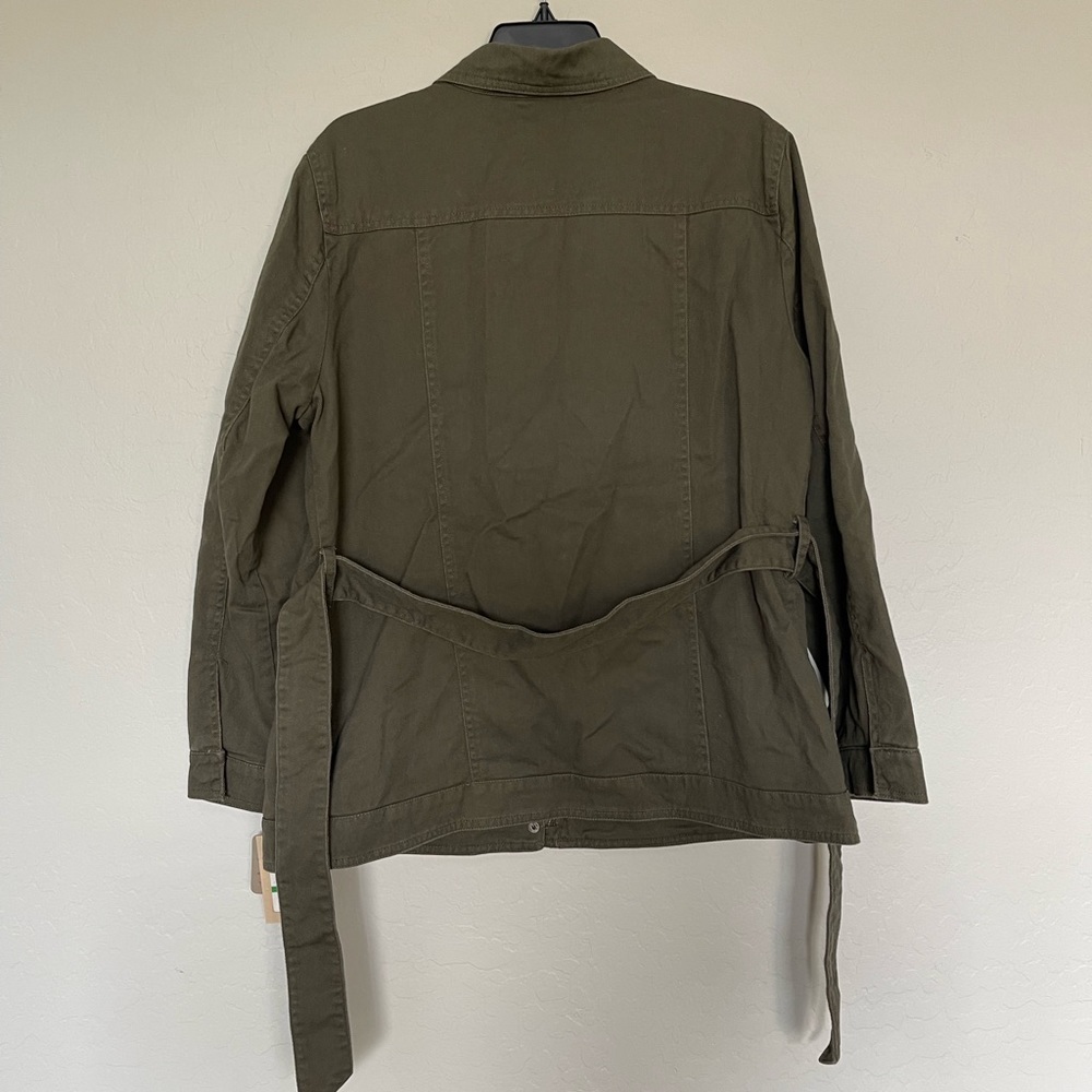 Levi’s SAFARI DENIM JACKET IN OLIVE size large - Picture 10 of 10